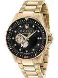  Shop Authentic Maserati SFIDA Black Dial Yellow Gold Toned Watch For Men - R8823140003 - Luxxuri
