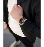  Shop Authentic Maserati SFIDA Black Dial Yellow Gold Toned Watch For Men - R8823140003 - Luxxuri