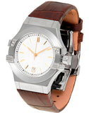  Shop Authentic Maserati Potenza Silver Dial Brown Leather Strap Watch For Women - R8851108506 - Luxxuri