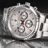  Shop Authentic Maserati Competizione Silver Dial Silver Steel Strap Watch For Men - R8853100018 - Luxxuri