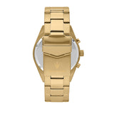  Shop Authentic Maserati Competizione Chronograph Blue Dial Gold Steel Strap Watch For Men - R8853100026 - Luxxuri