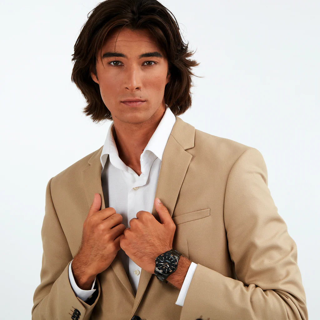  Shop Authentic Maserati Competizione Black Dial Black Steel Strap Watch For Men - R8853100035 - Luxxuri