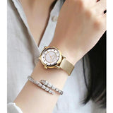  Shop Authentic Maserati Epoca Mother of Pearl Dial Yellow Gold Mesh Strap Watch For Women - R8853118502 - Luxxuri