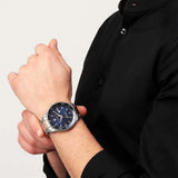  Shop Authentic Maserati SFIDA Quartz Blue Dial Stainless Steel 44mm Watch For Men - R8853140003 - Luxxuri