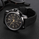  Shop Authentic Maserati Successo Black Dial Black Rubber Strap Watch For Men - R8871621011 - Luxxuri