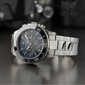  Shop Authentic Maserati Competizione Chronograph Blue Dial Silver Steel Strap Watch For Men - R8873600009 - Luxxuri