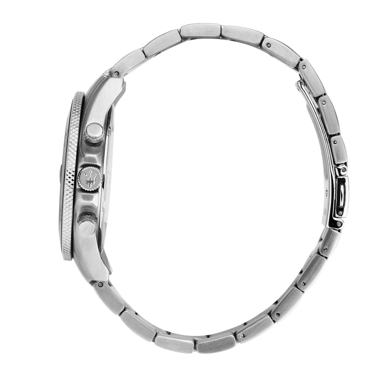  Shop Authentic Maserati Competizione Chronograph Blue Dial Silver Steel Strap Watch For Men - R8873600009 - Luxxuri