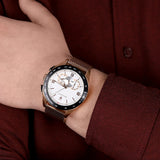  Shop Authentic Maserati Traguardo 45mm Chronograph Rose Gold Mesh Strap White Dial Watch For Men - R8873612011 - Luxxuri