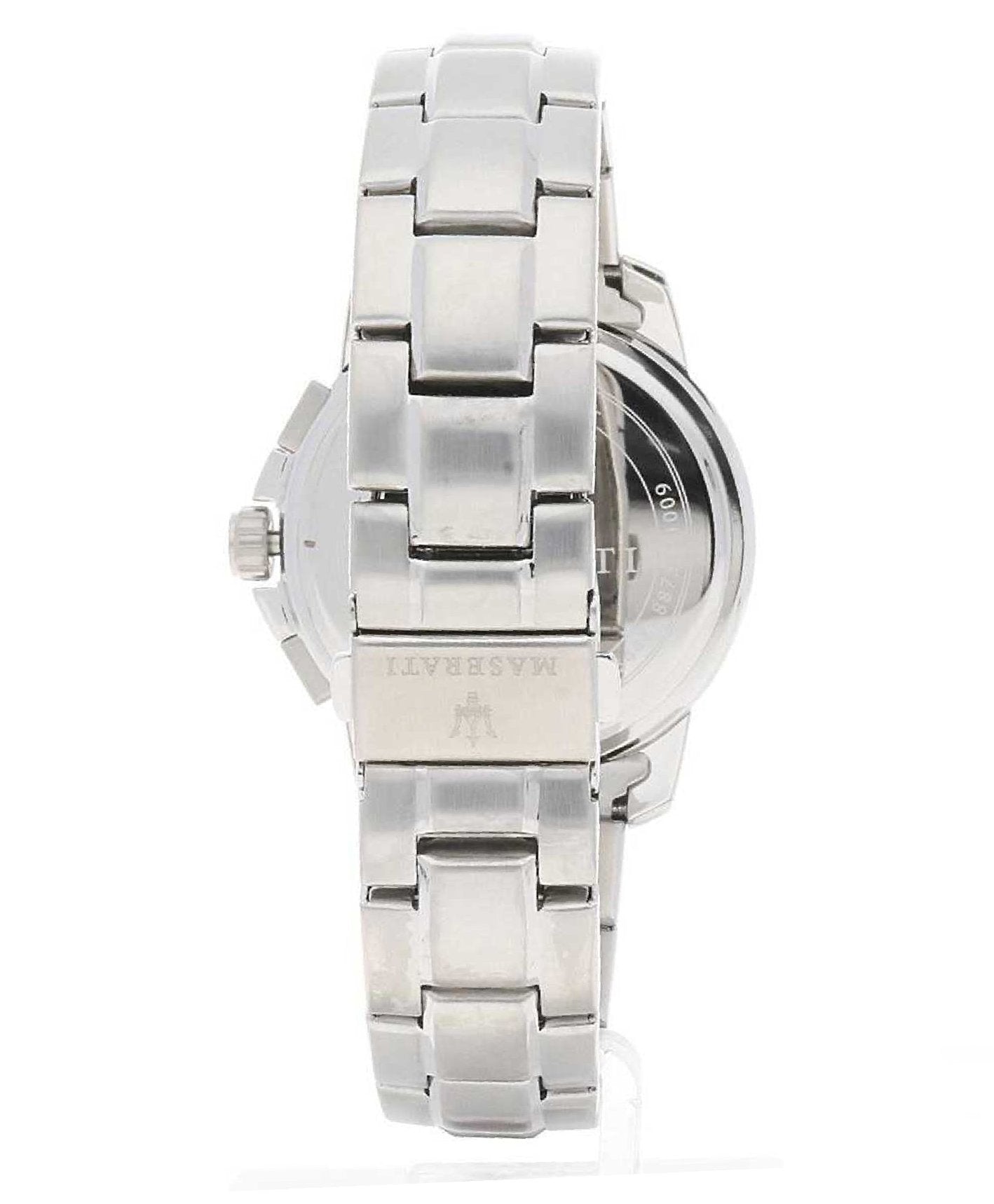  Shop Authentic Maserati Successo Chronograph Black Dial Silver Steel Strap Watch For Men - R8873621009 - Luxxuri