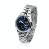  Shop Authentic Maserati Ricordo Chronograph Blue Dial Silver Steel Strap Watch For Men - R8873633001 - Luxxuri