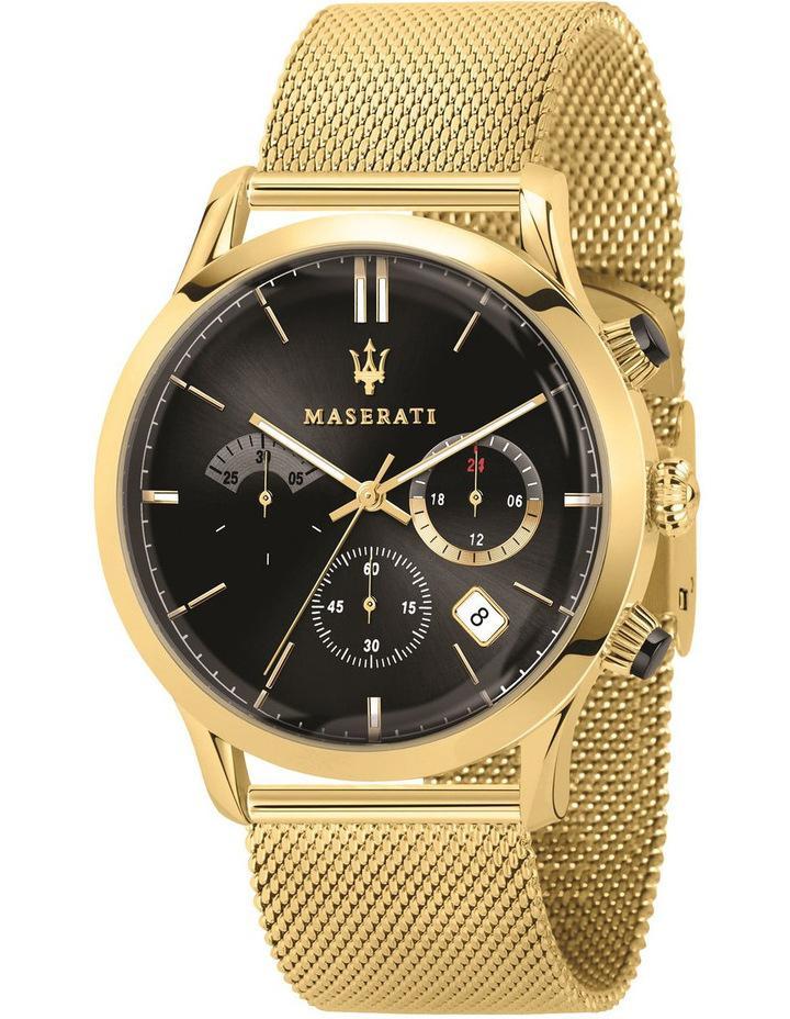  Shop Authentic Maserati Ricordo Chronograph Black Dial Stainless Steel Mesh Bracelet Watch For Men - R8873633003 - Luxxuri