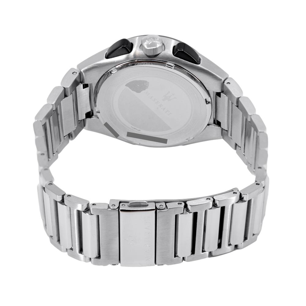  Shop Authentic Maserati Triconic Chronograph Black Dial Silver Steel Strap Watch For Men - R8873639002 - Luxxuri
