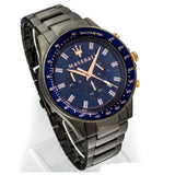  Shop Authentic Maserati SFIDA Chronograph Blue Dial Grey Steel Strap Watch For Men - R8873640001 - Luxxuri