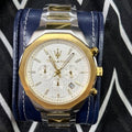  Shop Authentic Maserati Stile Chronograph White Dial Two Tone Steel Strap Watch For Men - R8873642009 - Luxxuri