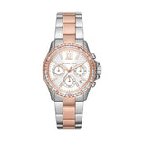  Shop Authentic Michael Kors Everest Chronograph White Dial Two Tone Steel Strap Watch For Women - MK7214 - Luxxuri