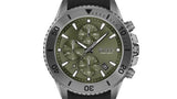  Shop Authentic Hugo Boss Admiral Green Dial Black Silicon Rubber Strap Watch for Men - 1513967 - Luxxuri