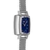  Shop Authentic Tissot Lovely Square Blue Dial Silver Mesh Bracelet Watch For Women - T058.109.11.041.00 - Luxxuri