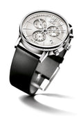  Shop Authentic Calvin Klein Post Minimal White Dial Black Leather Strap Watch for Men - K7627120 - Luxxuri