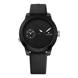  Shop Authentic Tommy Hilfiger Denim Black Dial Black Rubber Strap Watch for Men - 1791326 - Luxxuri