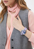  Shop Authentic Michael Kors Janelle Three Hand Purple Dial Purple Rubber Strap Watch For Women - MK7143 - Luxxuri