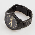  Shop Authentic Armani Exchange Hampton Chronograph Black Dial Black Steel Strap Watch For Men - AX2413 - Luxxuri