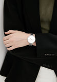  Shop Authentic Michael Kors Charley Quartz Silver Dial Silver Steel Strap Watch for Women - MK4398 - Luxxuri