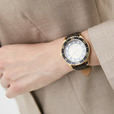  Shop Authentic Michael Kors Runway Quartz Black Dial Brown Leather Strap Watch For Women - MK6979 - Luxxuri
