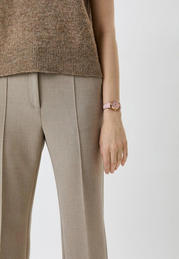  Shop Authentic Gucci G Timeless Quartz Pink Dial Pink Leather Strap Watch For Women - YA1265005 - Luxxuri