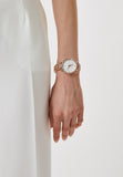  Shop Authentic Michael Kors Pyper Three-Hand White Dial Rose Gold Steel Strap Watch For Women - MK4594 - Luxxuri