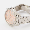  Shop Authentic Michael Kors Kacie Three Hand Pink Dial Silver Steel Strap Watch for Women - MK6929 - Luxxuri