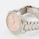  Shop Authentic Michael Kors Kacie Three Hand Pink Dial Silver Steel Strap Watch for Women - MK6929 - Luxxuri