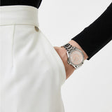  Shop Authentic Michael Kors Kacie Three Hand Pink Dial Silver Steel Strap Watch for Women - MK6929 - Luxxuri
