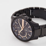  Shop Authentic Armani Exchange Chronograph Black Dial Black Steel Strap Watch For Men - AX2429 - Luxxuri