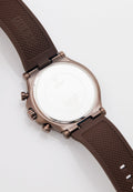  Shop Authentic Guess Edge Chronograph Brown Dial Brown Leather Strap Watch For Men - GW0492G2 - Luxxuri