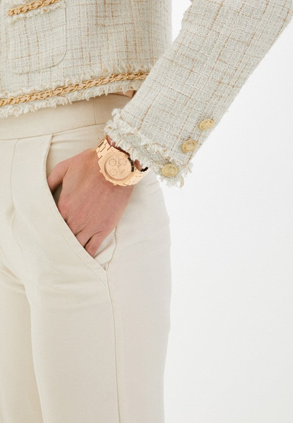  Shop Authentic Guess Eclipse Rose Gold Dial Rose Gold Steel Strap Watch for Women - GW0314L3 - Luxxuri