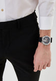  Shop Authentic Guess Third Grear Multi Function Black Dial Black Rubber Strap Watch for Men- GW0334G1 - Luxxuri