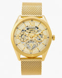  Shop Authentic Guess Tailor Multifunction Gold Dial Gold Mesh Bracelet Watch for Men - GW0368G2 - Luxxuri