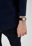  Shop Authentic Guess Tailor Multifunction Black Dial Black Leather Strap Watch for Men - GW0389G1 - Luxxuri