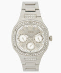  Shop Authentic Guess Duchess Quartz Silver Dial Silver Steel Strap Watch For Women - GW0558L1 - Luxxuri