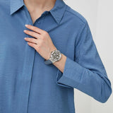  Shop Authentic Guess Duchess Quartz Silver Dial Silver Steel Strap Watch For Women - GW0558L1 - Luxxuri