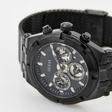  Shop Authentic Guess Continental Chronograph Black Dial Black Mesh Strap Watch For Men - GW0582G3 - Luxxuri