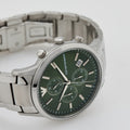  Shop Authentic Emporio Armani Renato Chronograph Green Dial Silver Steel Strap Watch For Men - AR11507 - Luxxuri