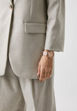  Shop Authentic Michael Kors Mini Lennox Three-Hand Rose Gold Dial Pink Silicone Strap Watch For Women - MK7282 - Luxxuri