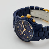  Shop Authentic Michael Kors Runway Analog Blue Dial Blue Steel Strap Watch for Women - MK7332 - Luxxuri