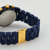 Shop Authentic Michael Kors Runway Analog Blue Dial Blue Steel Strap Watch for Women - MK7332 - Luxxuri