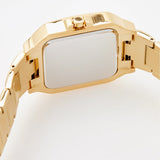  Shop Authentic Guess Deco Quartz Crystals Gold Dial Gold Steel Strap Watch For Women - GW0472L2 - Luxxuri