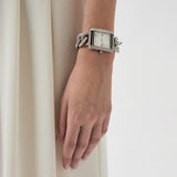  Shop Authentic Michael Kors Emery Three Hand Silver Dial Silver Steel Strap Watch For Women - MK7299 - Luxxuri