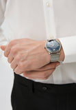 Shop Authentic Emporio Armani Minimalist Quartz Blue Dial Silver Steel Strap Watch For Men - AR11571 - Luxxuri