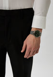  Shop Authentic Emporio Armani Minimalist Quartz Green Dial Silver Mesh Bracelet Watch For Men - AR11578 - Luxxuri