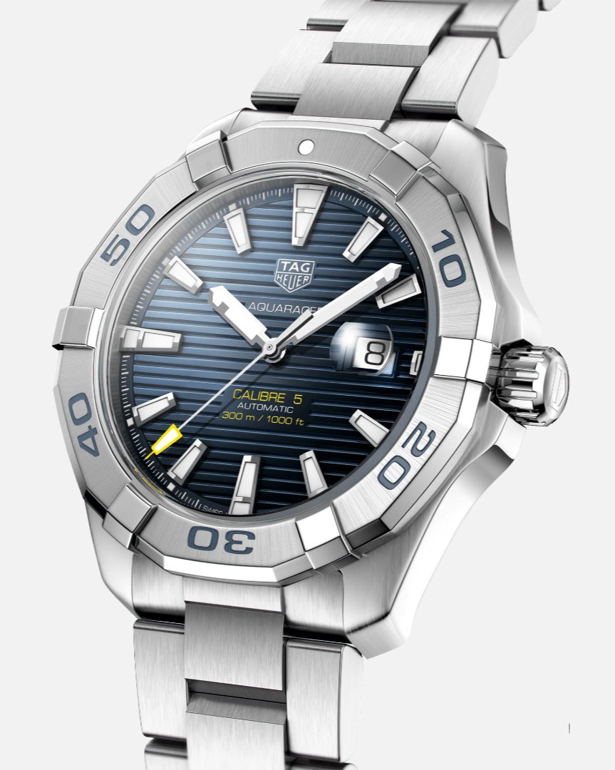  Shop Authentic Tag Heuer Aquaracer Blue Dial Watch for Men - WAY2012.BA0927 - Luxxuri